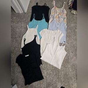 Abercrombie Kids Assorted Tops - Black, White, Blue, Multicolor